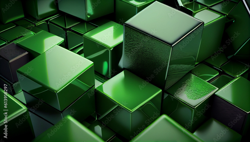 Modern Tech Wallpaper with Perfectly Arranged Black Glowing shape Ai generated image Modern Tech Wallpaper with Perfectly Arranged Black Glowing shape Ai generated image