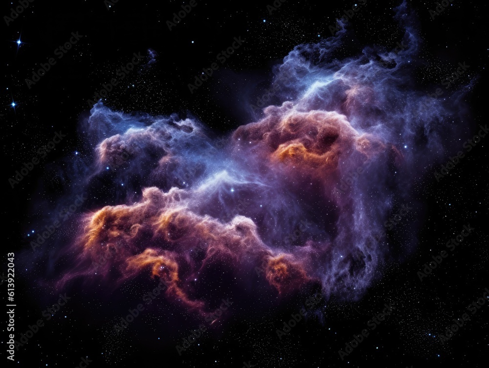 The Magellanic Clouds - AI Generated