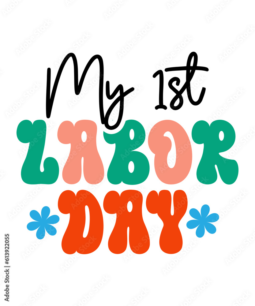 Labor Day Retro Svg Bundle | Labour Day Retro Svg | Happy Labor Day | Labor Day Wreath | Labor Day Clipart, Png, Eps, Jpg, Dxf Printable