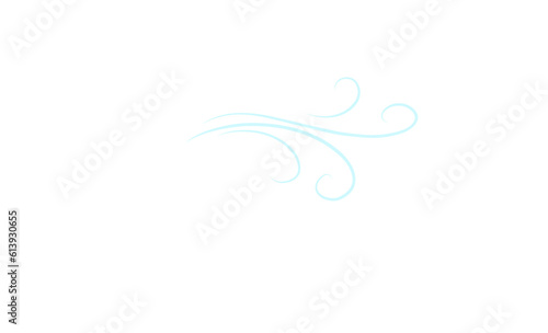 Vector illustration of wind icon 