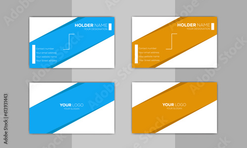  Modern Creative Business Card Template, Developer Designer Visiting Card Design ideas for personal identity © Sadik