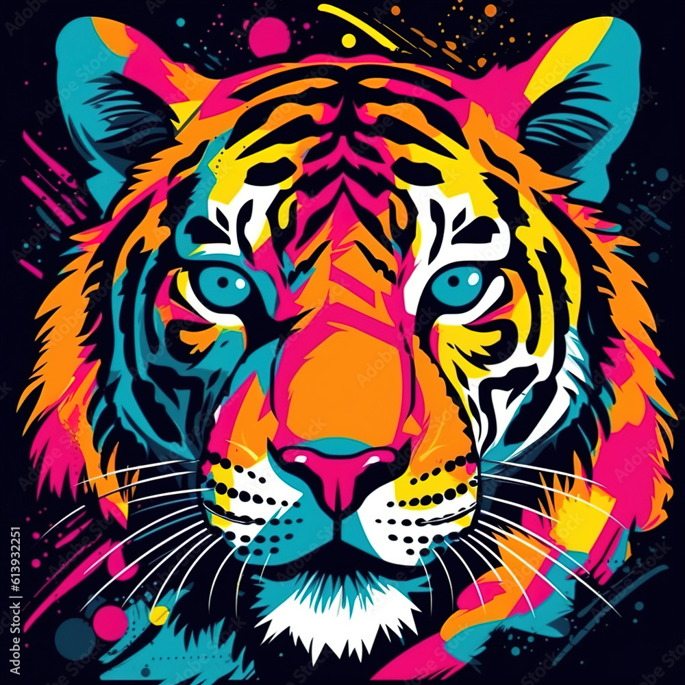 head of tiger head of tiger