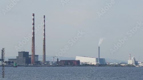 pool beg power station and waste incinerator, dublin, ireland