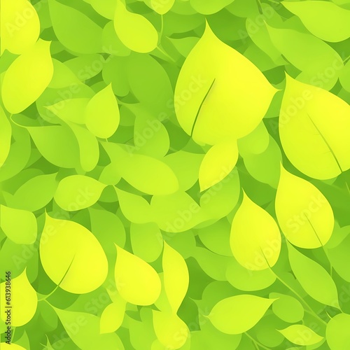 Wallpaper Mural Green leaves background Torontodigital.ca