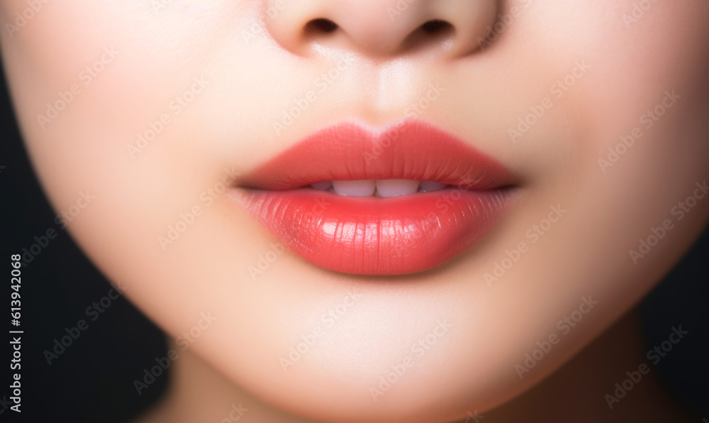 fashionable lips and mouth of a young female model.
AI GENERATIVE fashionable lips and mouth of a young female model.
AI GENERATIVE