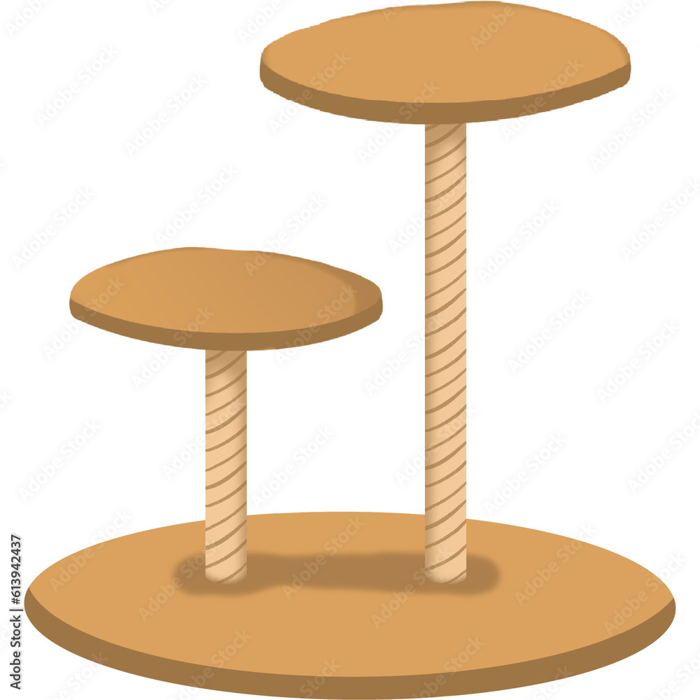 Cat climbing tree. Cat tree illustration. Simple cat tree. Cat toy. Cat climbing tree. Cat tree illustration. Simple cat tree. Cat toy.