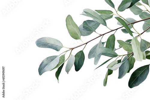 eucalyptus_branch_isolated_over_a_white_background