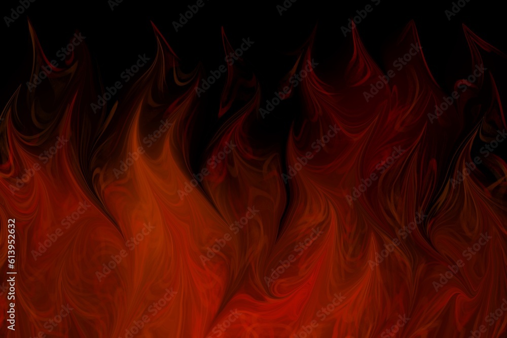 Orange and black background reminiscent of flames of fire, abstract graphics. Orange and black background reminiscent of flames of fire, abstract graphics.
