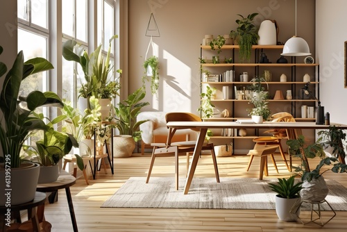 beautiful apartment  interior Generative AI