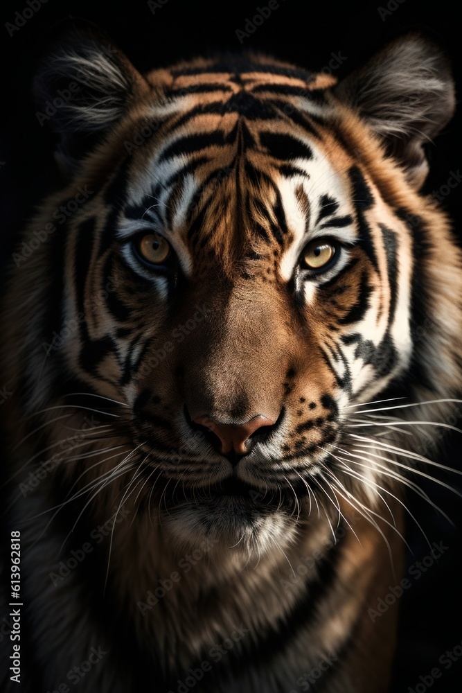 Fototapeta premium beautiful tiger staring at camera