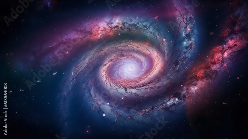 beautiful spiral shaped galaxy