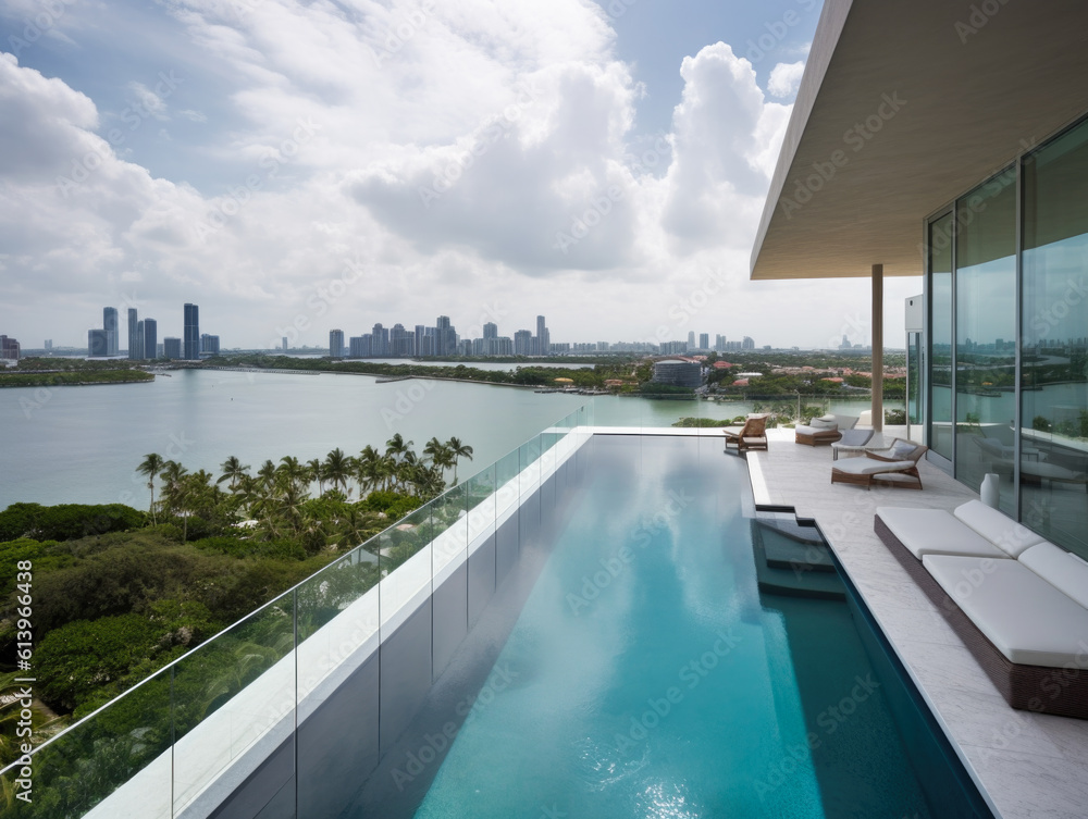 Image showcasing Luxury Penthouse with Private Pools, Rooftop and Quiet