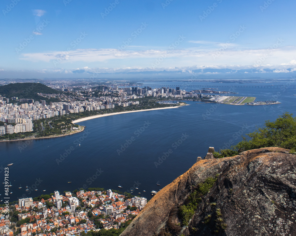 Spectacular Rio de Janeiro: Panoramic View of Mountain, Beaches, and City