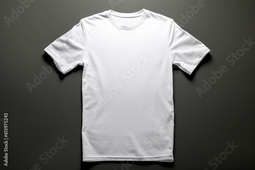 White t shirt template mockup
