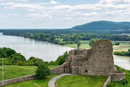 Photography Ruins of Hrad Devin near Bratislava, Slovakia