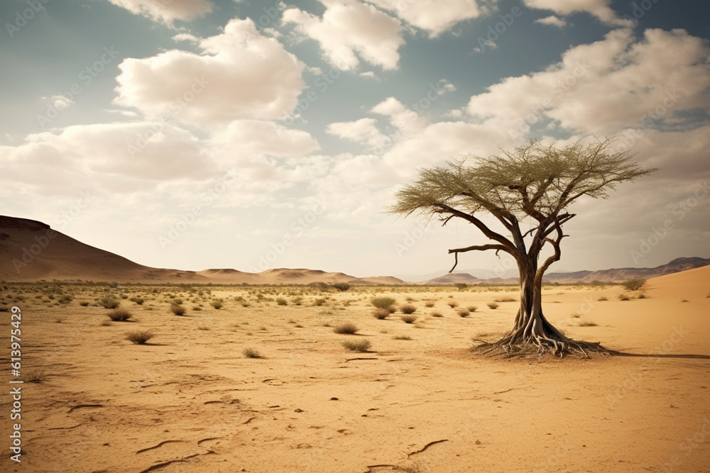 Tree in the desert