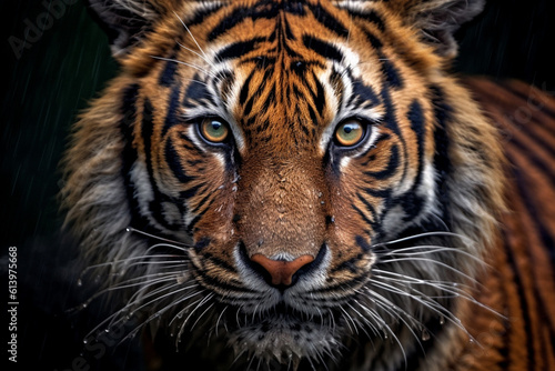 Portrait of a tiger © Laura