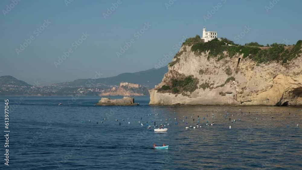 view of the sea from the sea