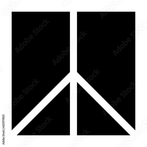 A Vector of Peace Symbol Design