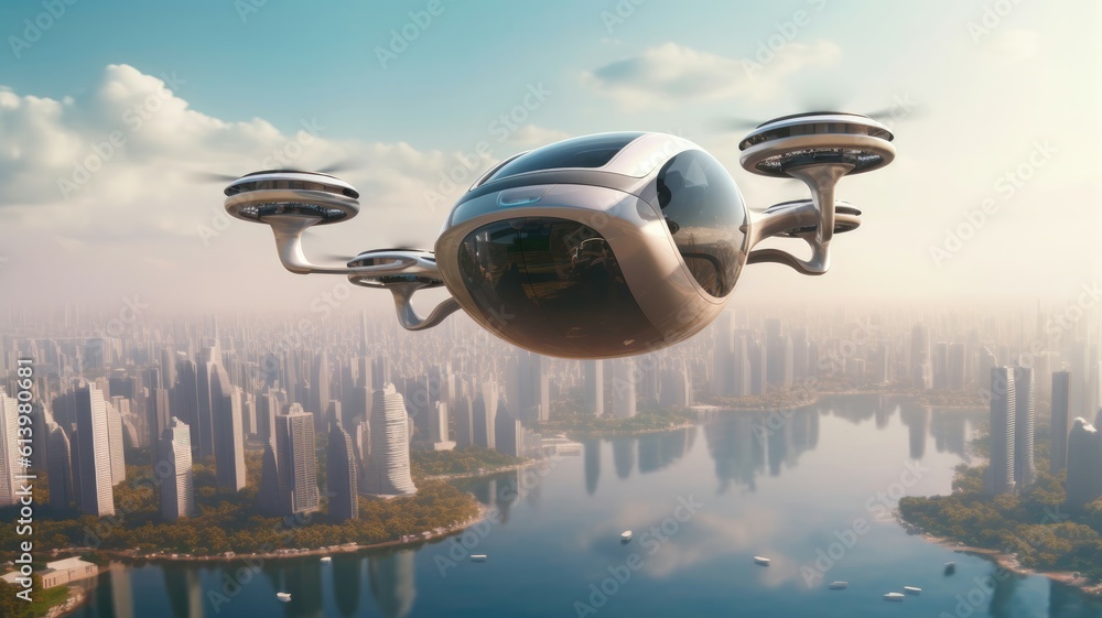 Flying cars soar through the skies, providing efficient and eco friendly transportation options for urban dwellers. Generative AI Flying cars soar through the skies, providing efficient and eco friendly transportation options for urban dwellers. Generative AI