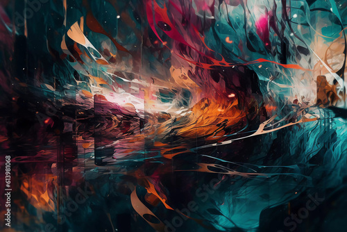 abstract fractal background