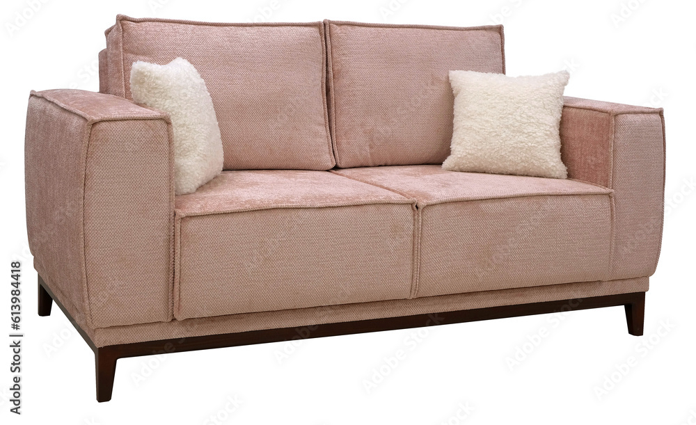 Obraz premium Sofa isolated on white background. Including clipping path