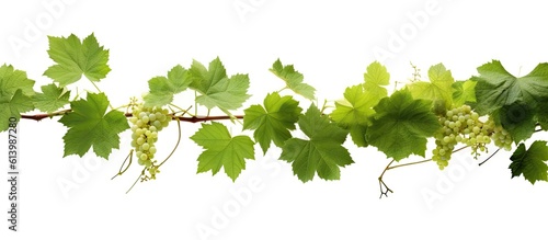 leaves_of_a_grape_bush_grow_on_a_branch