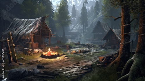Survival Game Environment Art
