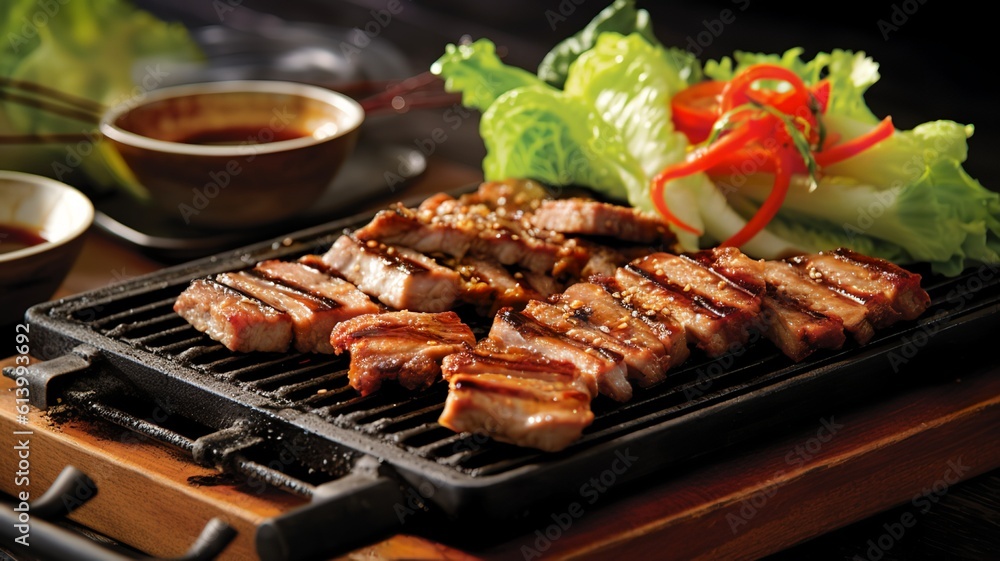 Mouth-Watering Samgyeopsal: Savoring Grilled Pork Belly Delights