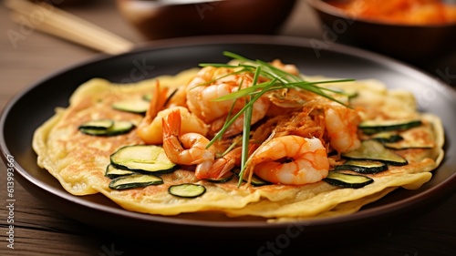 Haemul Pajeon: Crispy Seafood Pancake