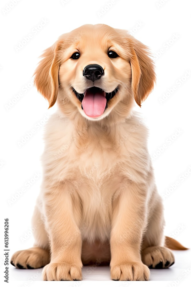 puppy_sitting_up_on_a_white_background