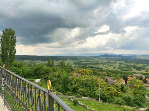 View from Monastery Lesje, near Paracin town, Serbia