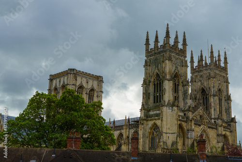 Minster Cathedral is a landmark of York, UK.
