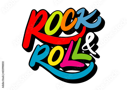 letras rockanrroll colores