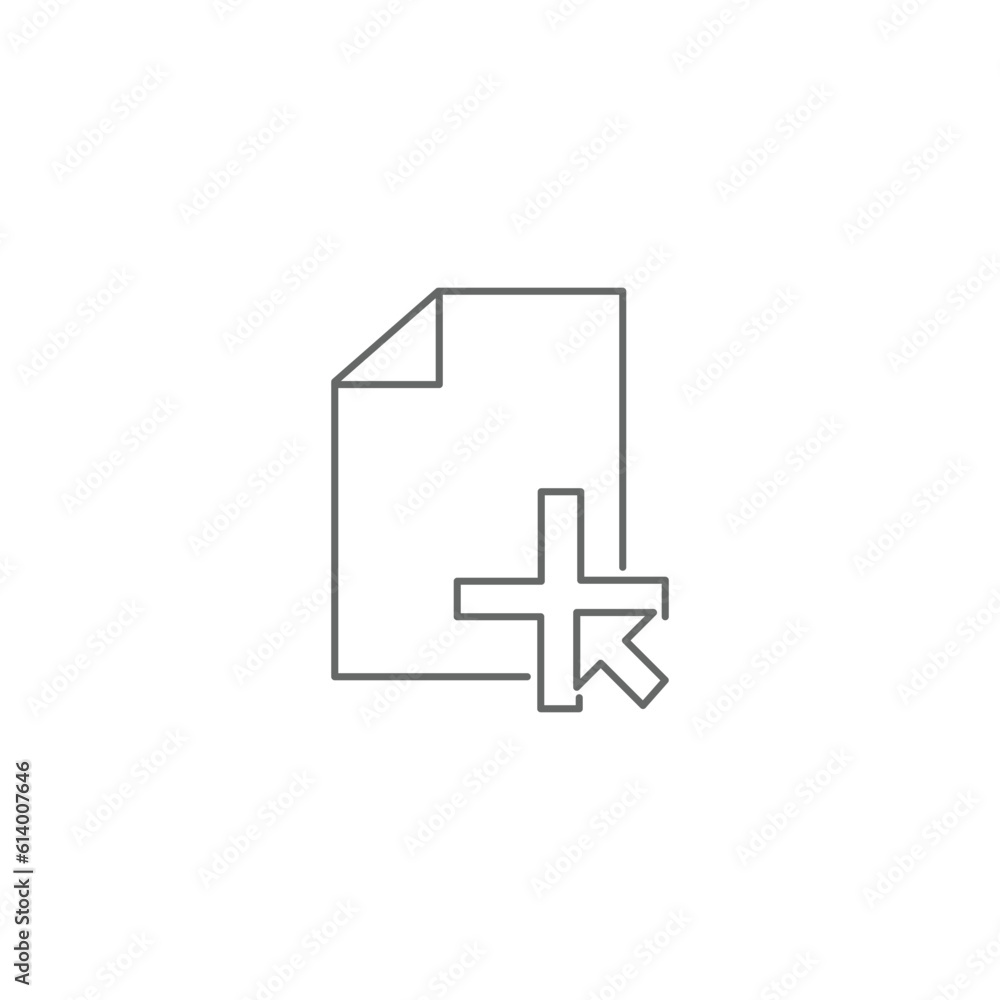 visual design of a symbol or icon in the form of a document. paper icon. writing icon on paper visual design of a symbol or icon in the form of a document. paper icon. writing icon on paper