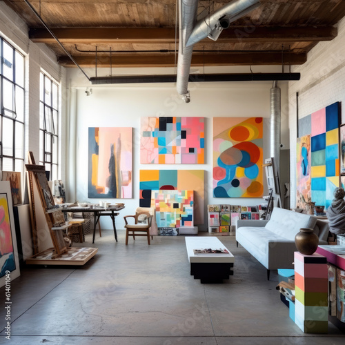 art studio and gallery