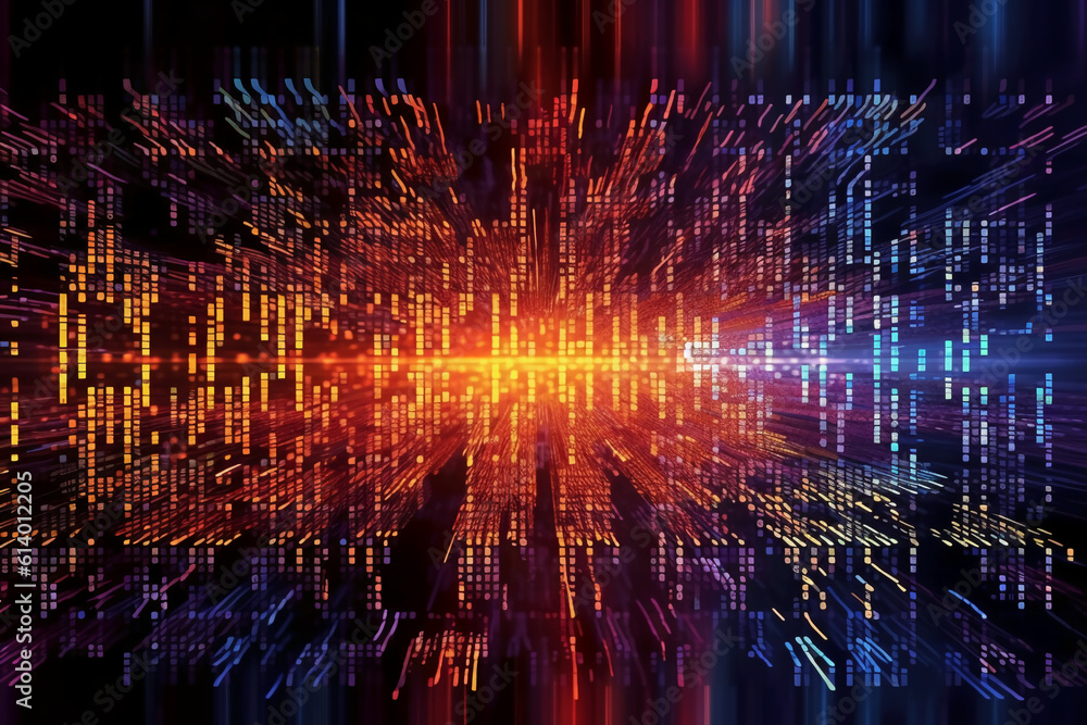 digital, techno, cyber, background. AI generative digital, techno, cyber, background. AI generative