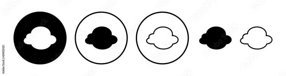 Cloud icon vector. cloud data. cloud services Cloud icon vector. cloud data. cloud services