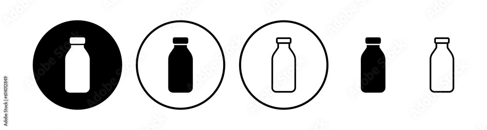 bottle icon vector. bottle icon in trendy flat design bottle icon vector. bottle icon in trendy flat design
