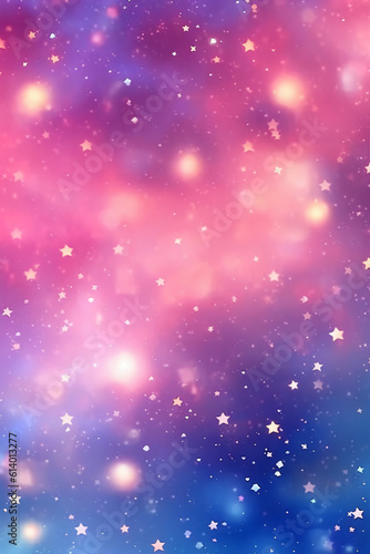 Dreamy, starlight, a background, gradient, light color. AI generative