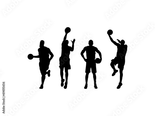 Basketball Player Silhouette