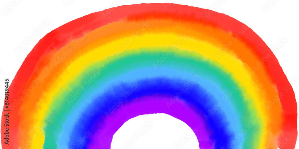 Obraz premium Rainbow cartoon