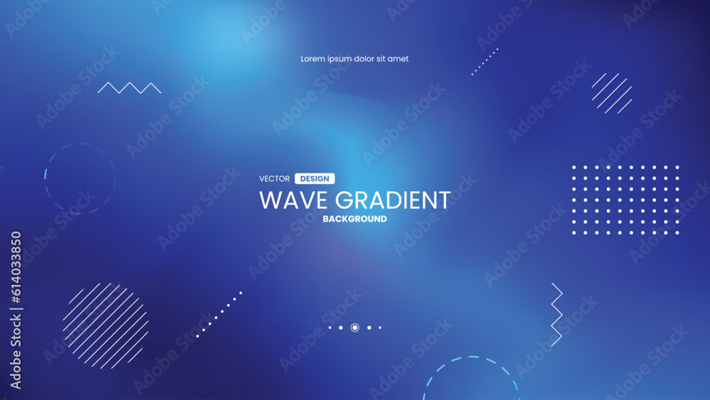 Abstract futuristic technology blurred summer blue red orange green rainbow liquid neon light colours background dynamic geometric shape landing page or banner template vector illustration. login form