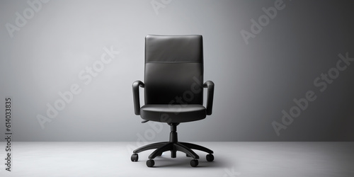 Generative AI Office chair with job employee vacancy sign business concept for vacant position, employment, interview and careers