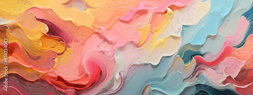 abstract vibrant colorful brushed splash paint, paint texture, pattern wallpaper