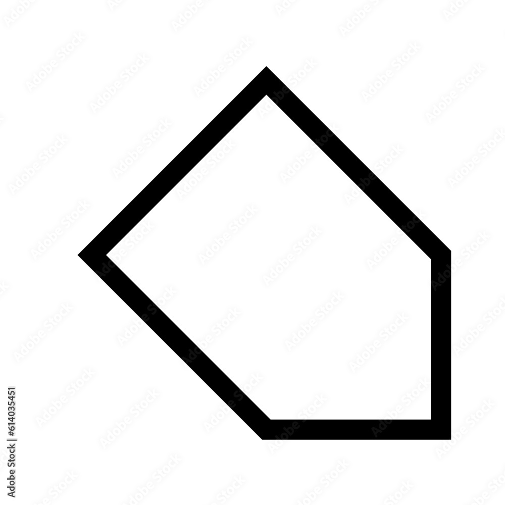 Geometric line shape