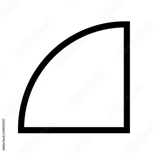 Geometric line shape