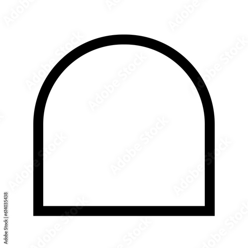 Geometric line shape