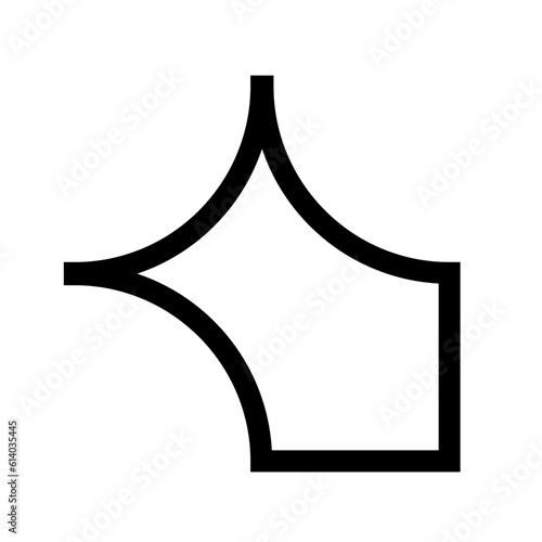 Geometric line shape
