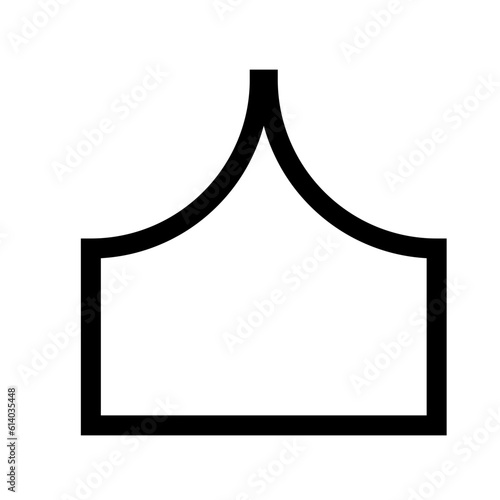 Geometric line shape